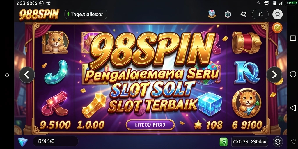 Tangkapan layar gameplay slot 988SPIN yang menarik dan interaktif.
