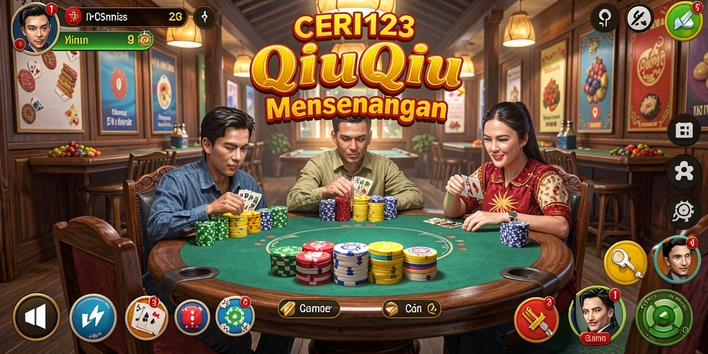 Gameplay QiuQiu yang menarik dalam CERI123, penuh dengan strategi dan keseruan.