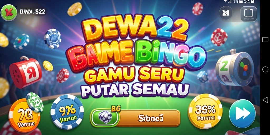 Tampilan gameplay seru di DEWA22 Bingo.