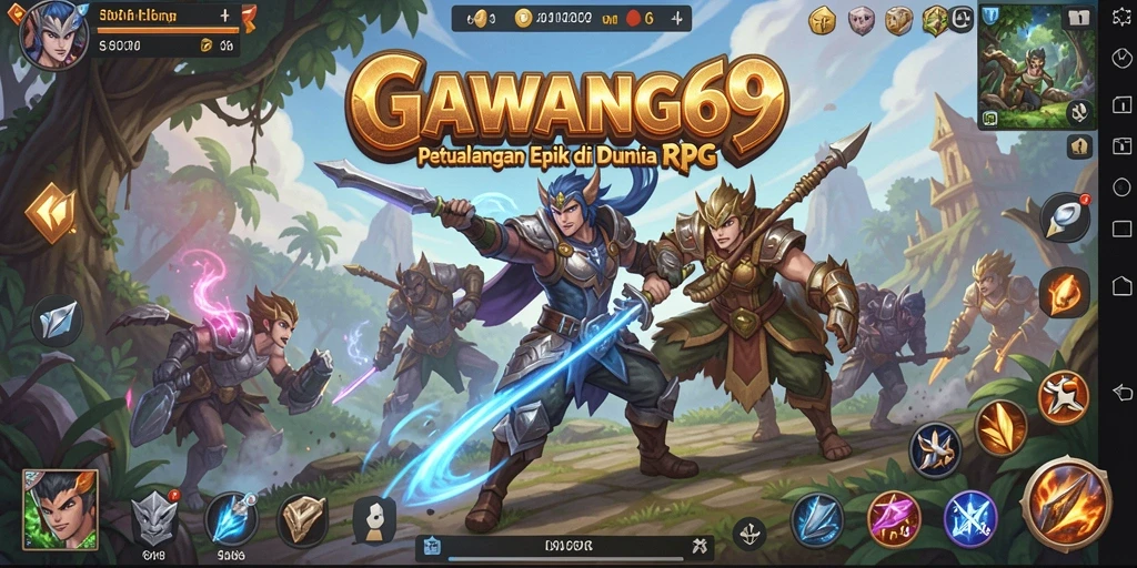 Gameplay seru dan menantang di GAWANG69.