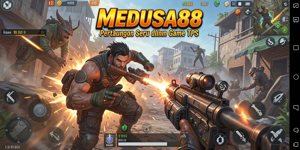 Tampilan gameplay seru dan mendebarkan di MEDUSA88.