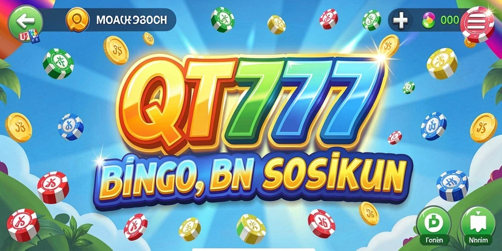 Tampilan gameplay seru di QT777 saat bermain Bingo.