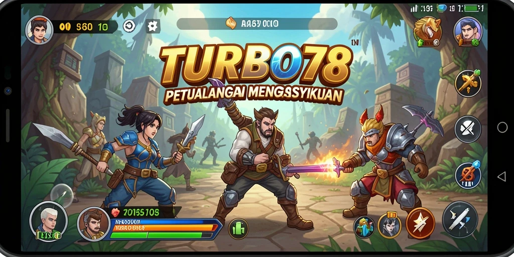 Tampilkan pengalaman gameplay mendebarkan di TURBO78.